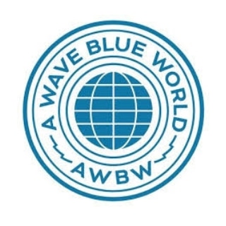 A Wave Blue World logo