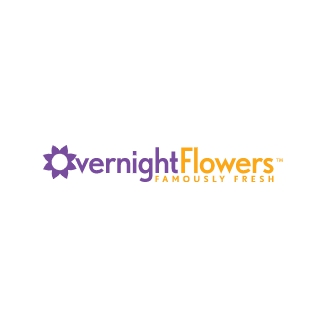 Overnight Flowers logo