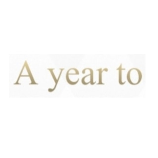 A year to logo