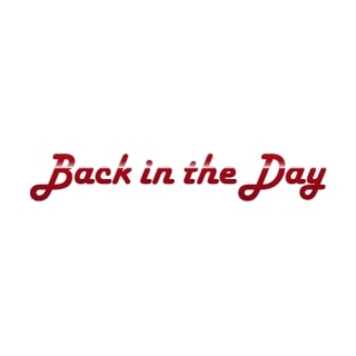 Back In The Day Tees logo