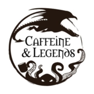 Caffeine and Legends logo