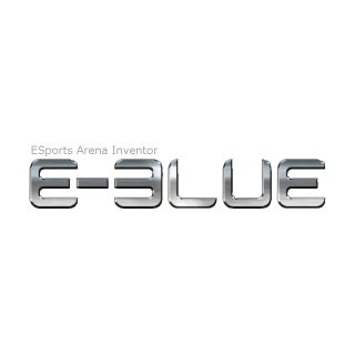 E-BLUE logo