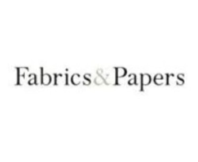 Fabrics and Papers logo