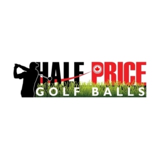Half Price Golf Ball logo