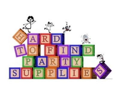 Hard To Find Party Supplies logo