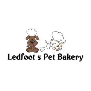Ledfoots Pet Bakery logo