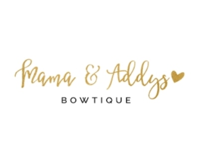Mama & Addys Bowtique logo