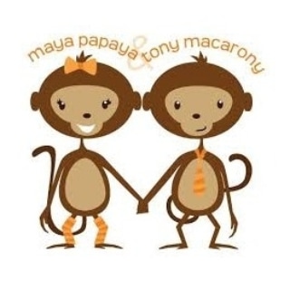 Maya Papaya & Tony Macarony logo