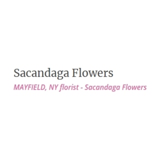 Sacandaga Flowers logo