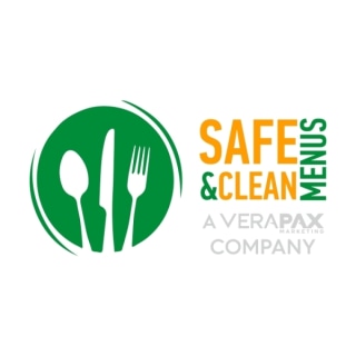 Safe And Clean Menus logo