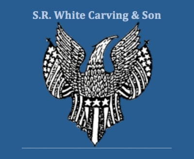 S.R. White Carving logo
