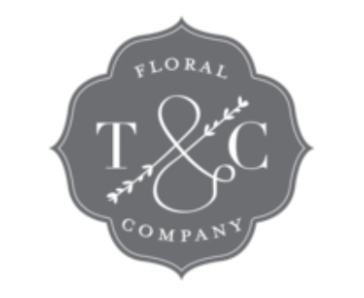 T & C Floral logo