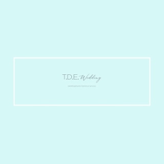 T.D.E.Wedding logo