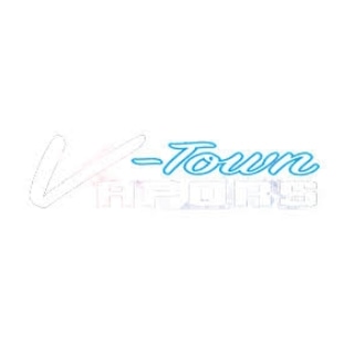 V-Town Vapors logo