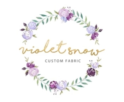 Violet Snow Custom Fabric logo