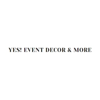 YES! Event Decor & More logo
